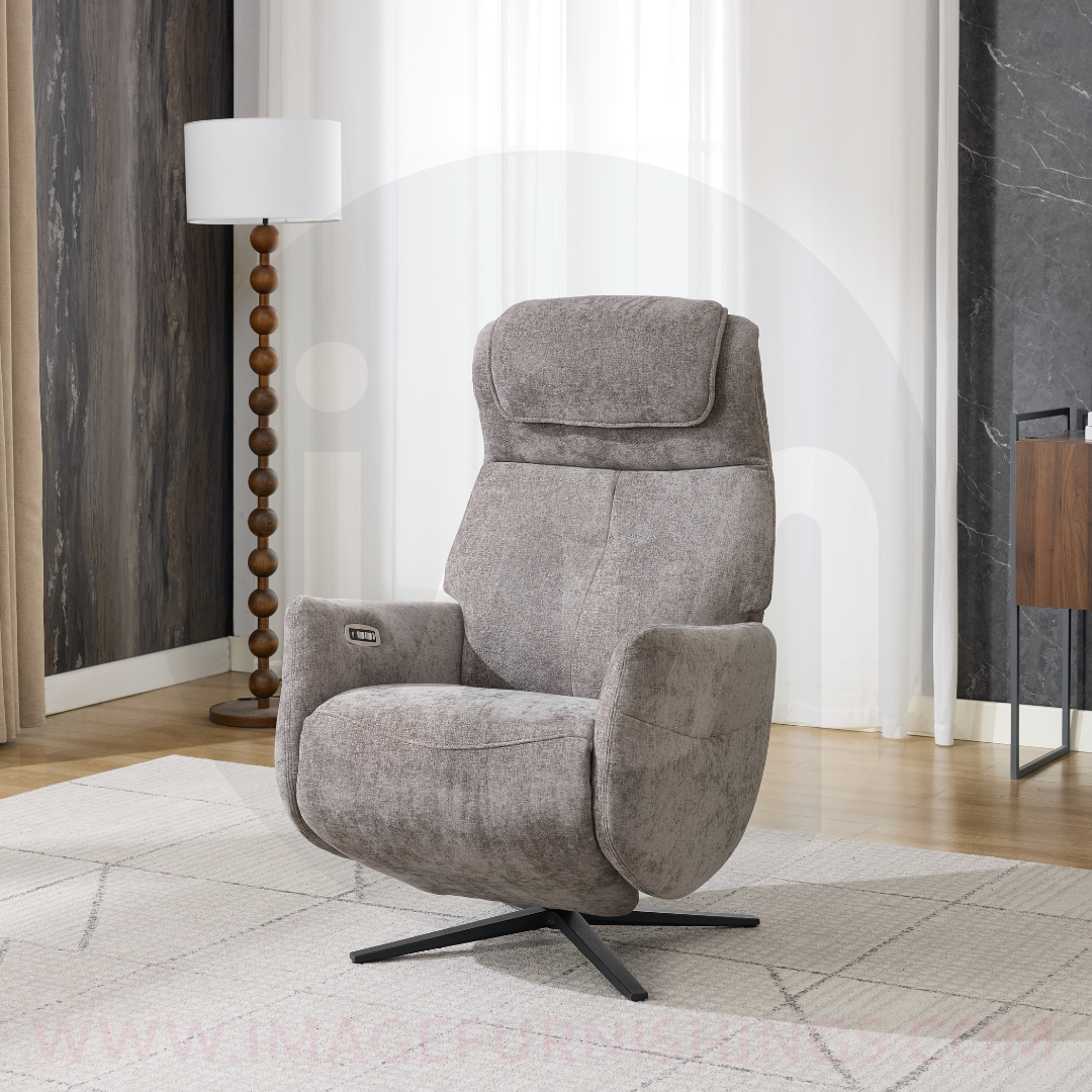 Rowden Swivel Chair With Massage Stone