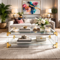 Amangiri Clear Coffee Table
