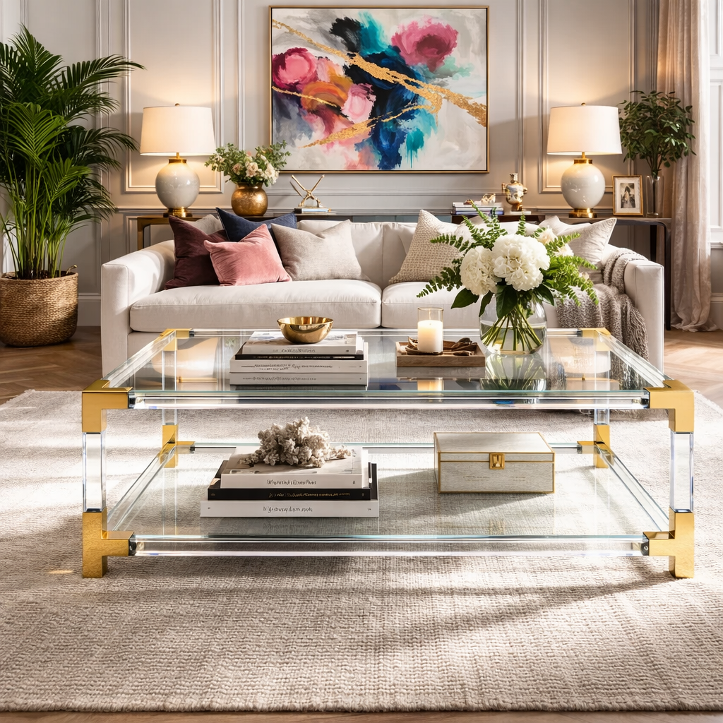 Amangiri Clear Coffee Table