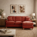 Right Hand Chaise Sofa Manhattan Apricot The Great Sofa Company | Victoria | Bromfield | Lola | Alfie | Mari | Longfellow | Duresta Style
