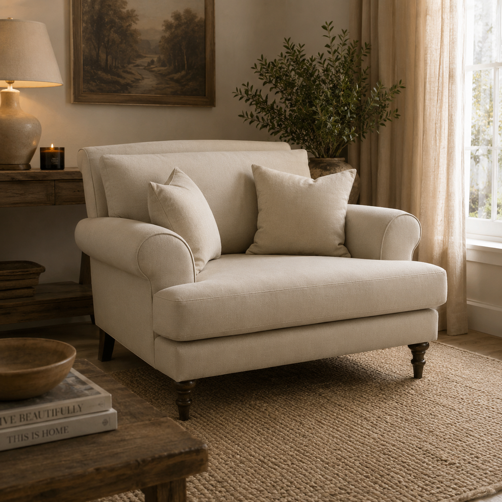 Summer Sofa Beige Armchair