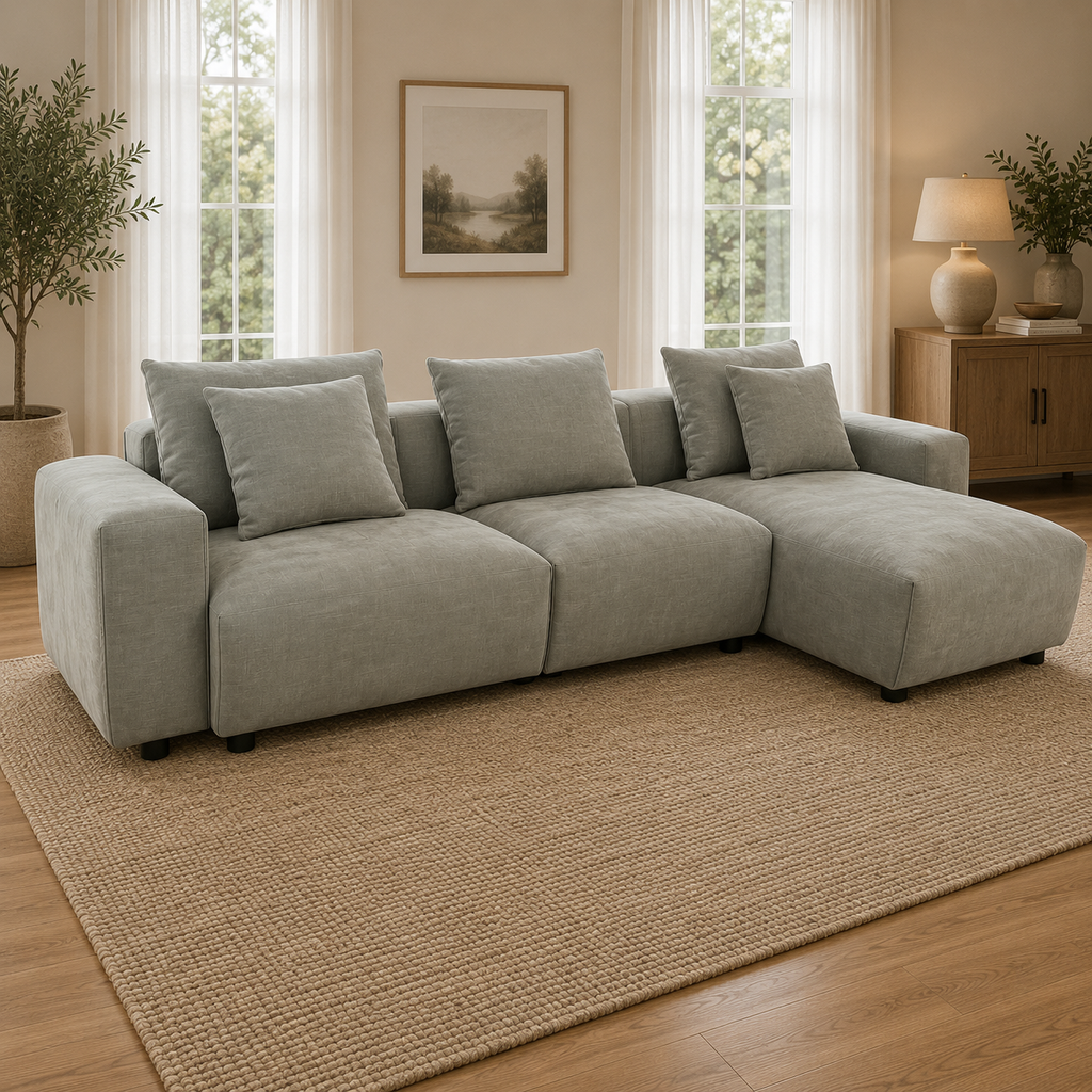 Malibu Sofa Grey Universal Corner