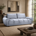 Azzuro Sofa Grey 3 Seater