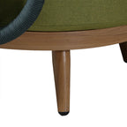 Luna Range Olive Green & Anthracite Rope Sofa Set | Premium Outdoor Lounge Furniture