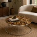 Relic Agate Top Round Coffee Table
