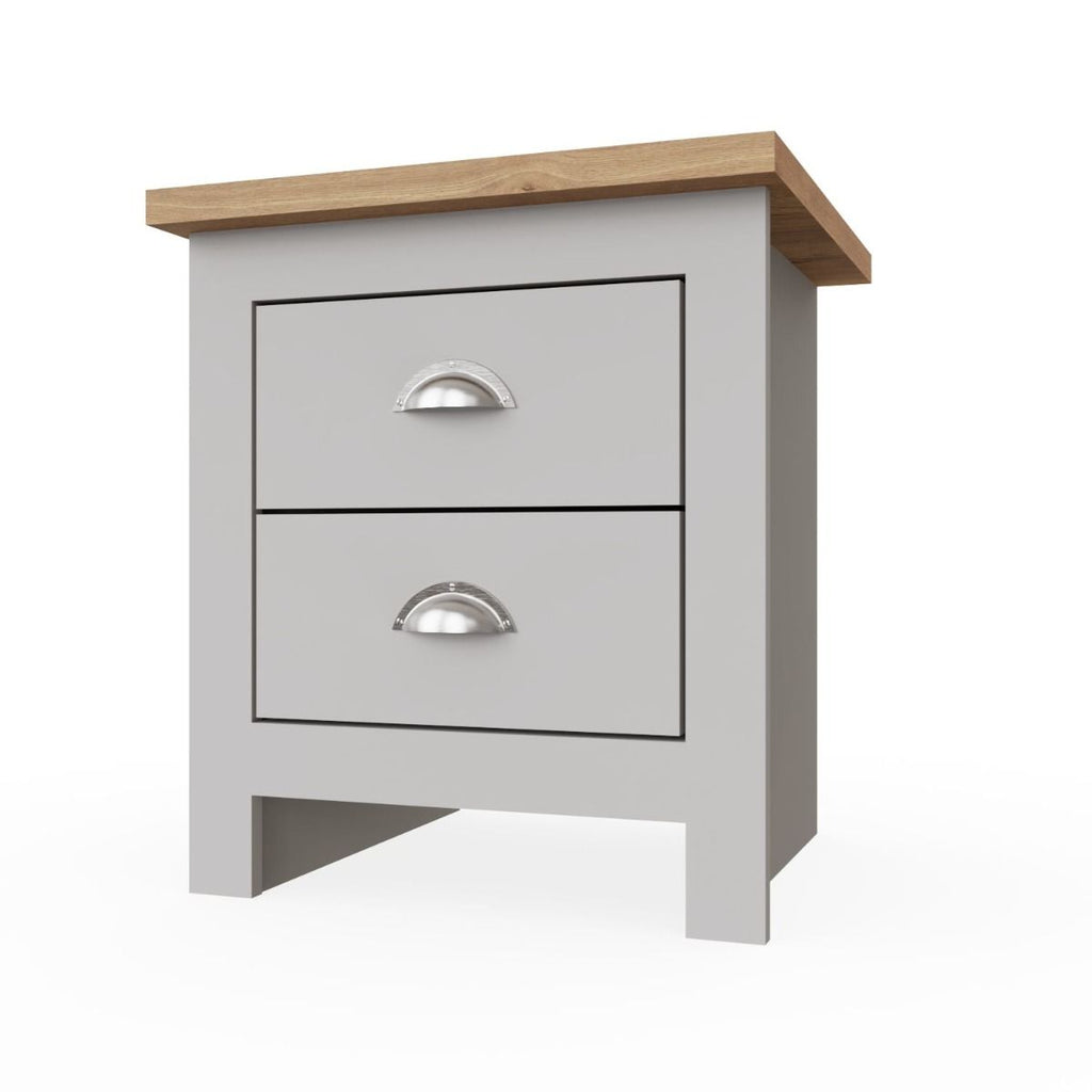 Nightstand with 2 Drawers