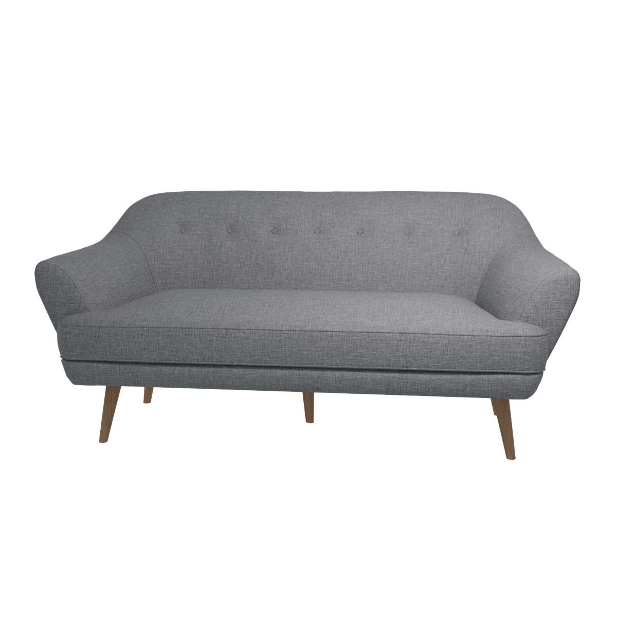 Three Seater Sofa Light Grey