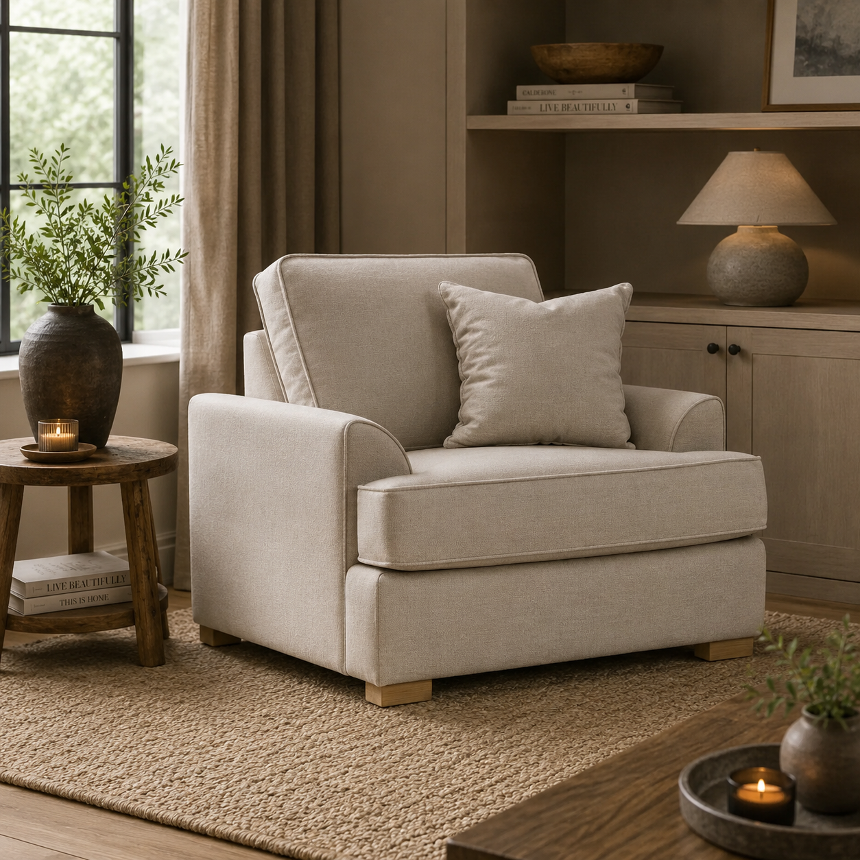 Armchair Davis City 05 Alba | Birchley | The Great Sofa Company | Stamford | Heron | Harrogate | Ophelia