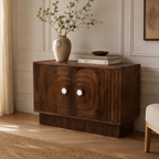 Sangar Two Door Mango Wood Carved Sideboard