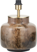 Cerdanya Brown and Beige Glass Table Lamp Base