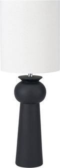 Sloane Black Contemporary Ceramic Table Lamp