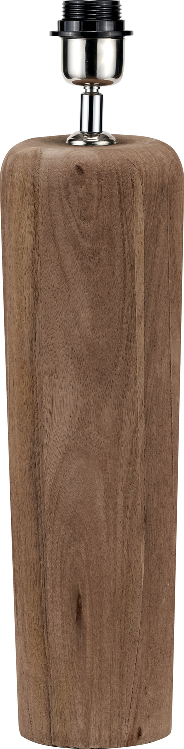 Inaya Natural Tapered Large Wood Table Lamp Base