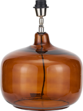 Corby Amber Glass Table Lamp Base