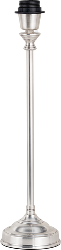 Auden Silver Metal Stick Table Lamp Base