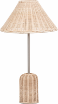Hali Rattan Base and Shade Table Lamp