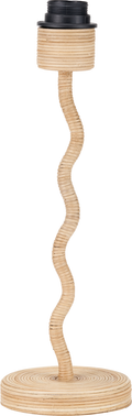 Palau Rattan Wave Table Lamp Base