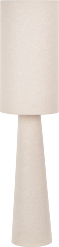 Mirissa White Slubby Handloom Fabric Table Lamp