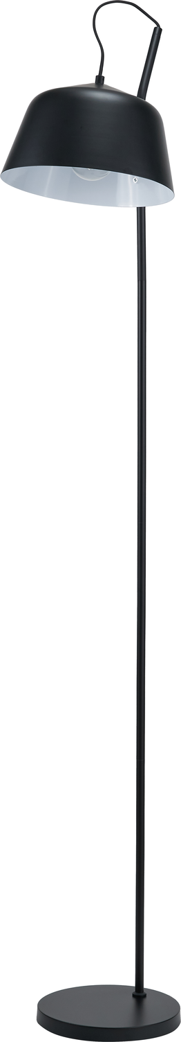 Amalie Black Metal Retro Task Floor Lamp