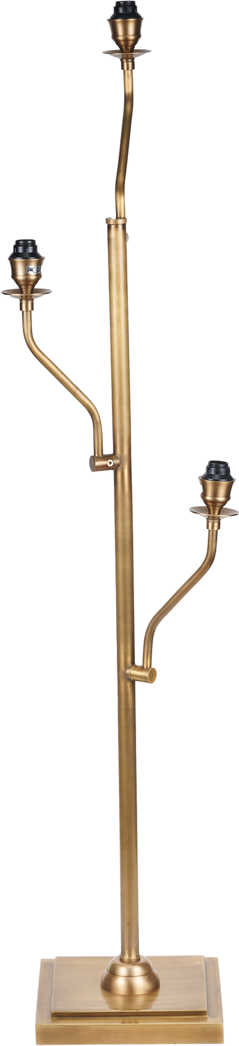 Tatiana Antique Brass Metal Floor Lamp Base