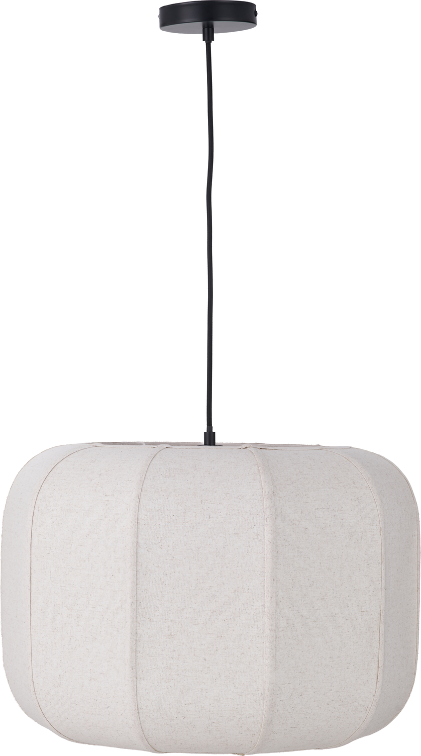 Oscar Natural Linen Structured Pendant