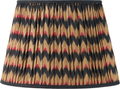 Athira 40cm Multi Chevron Design Mushroom Pleat Tapered Lamp Shade