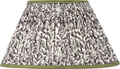 Ornella 40cm Green Floral Design Mushroom Pleat Empire Lamp Shade