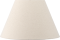 Seychelles 45cm Cream Slubby Cotton Empire Lampshade