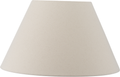Seychelles 60cm Cream Slubby Cotton Empire Lampshade