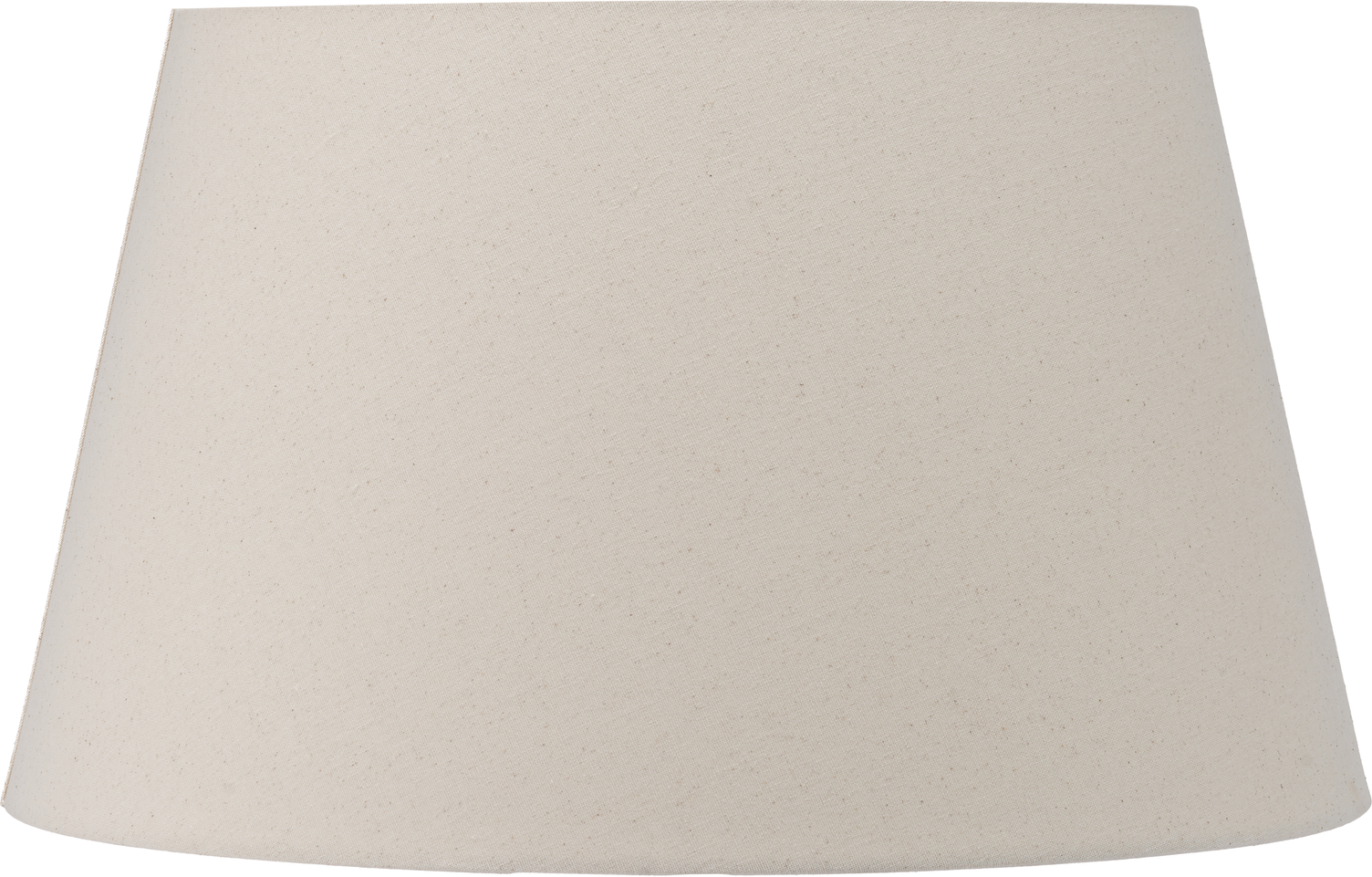 Coast 55cm Cream Calico Tapered Lampshade