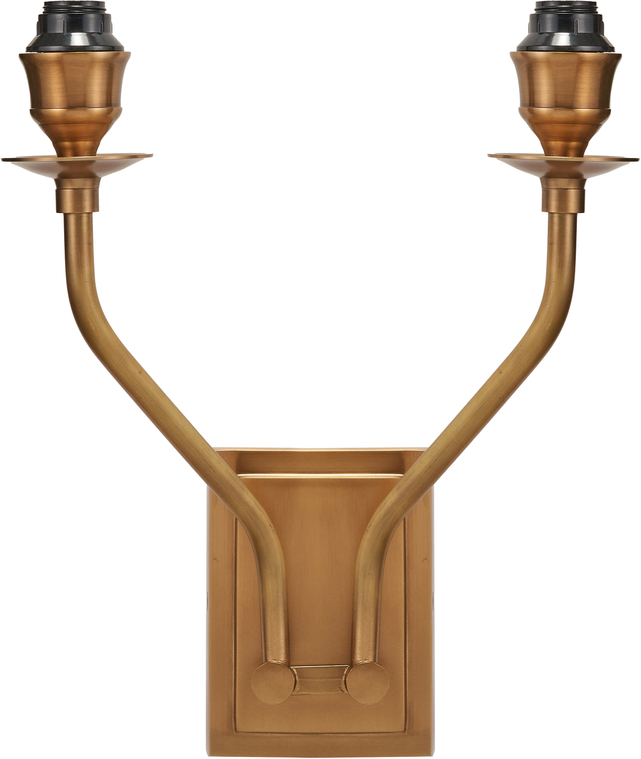 Tatiana Antique Brass Metal Double Wall Light