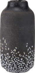 Etna Black and White Glass Vase