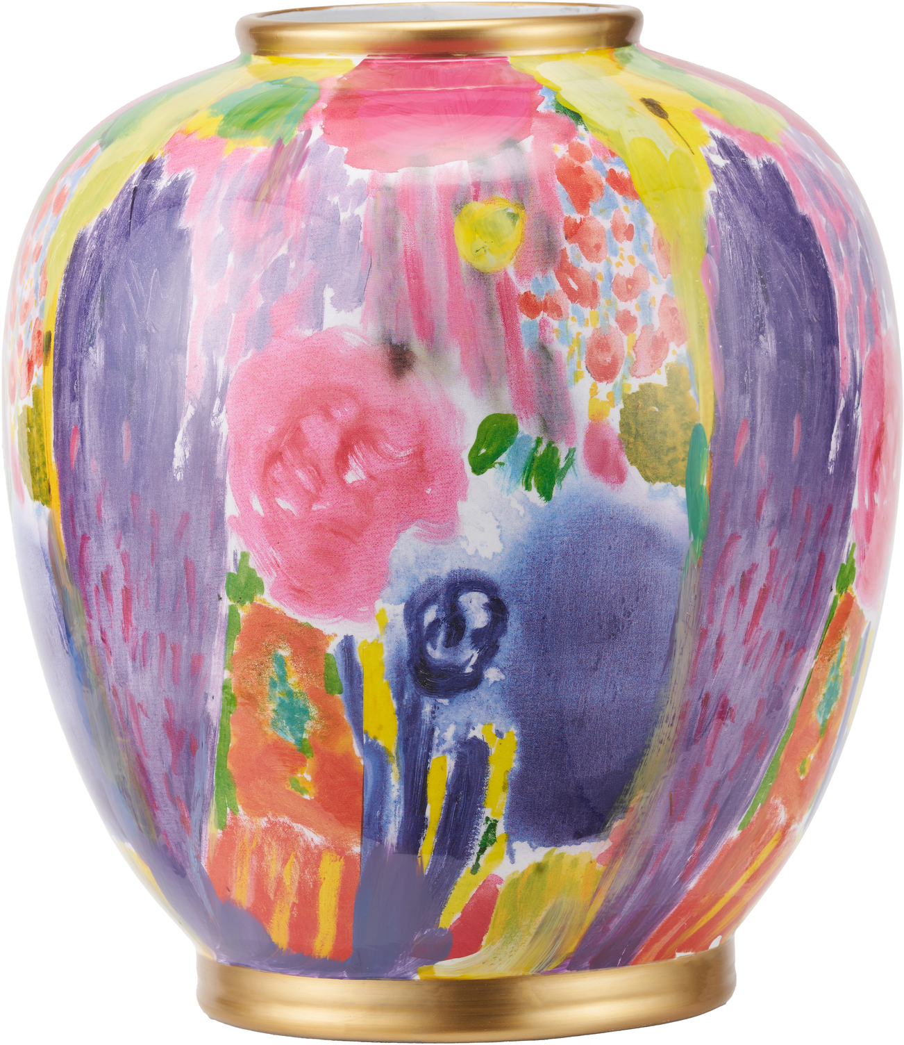 Matisse Multi Colour Ceramic Urn Vase