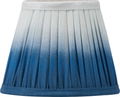 Scallop 16cm Blue Ombre Soft Pleated Tapered Lampshade