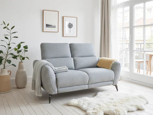Sorrento Electric Recliner Grey 2 Seater