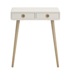 Softline Low Hall Table in Off White