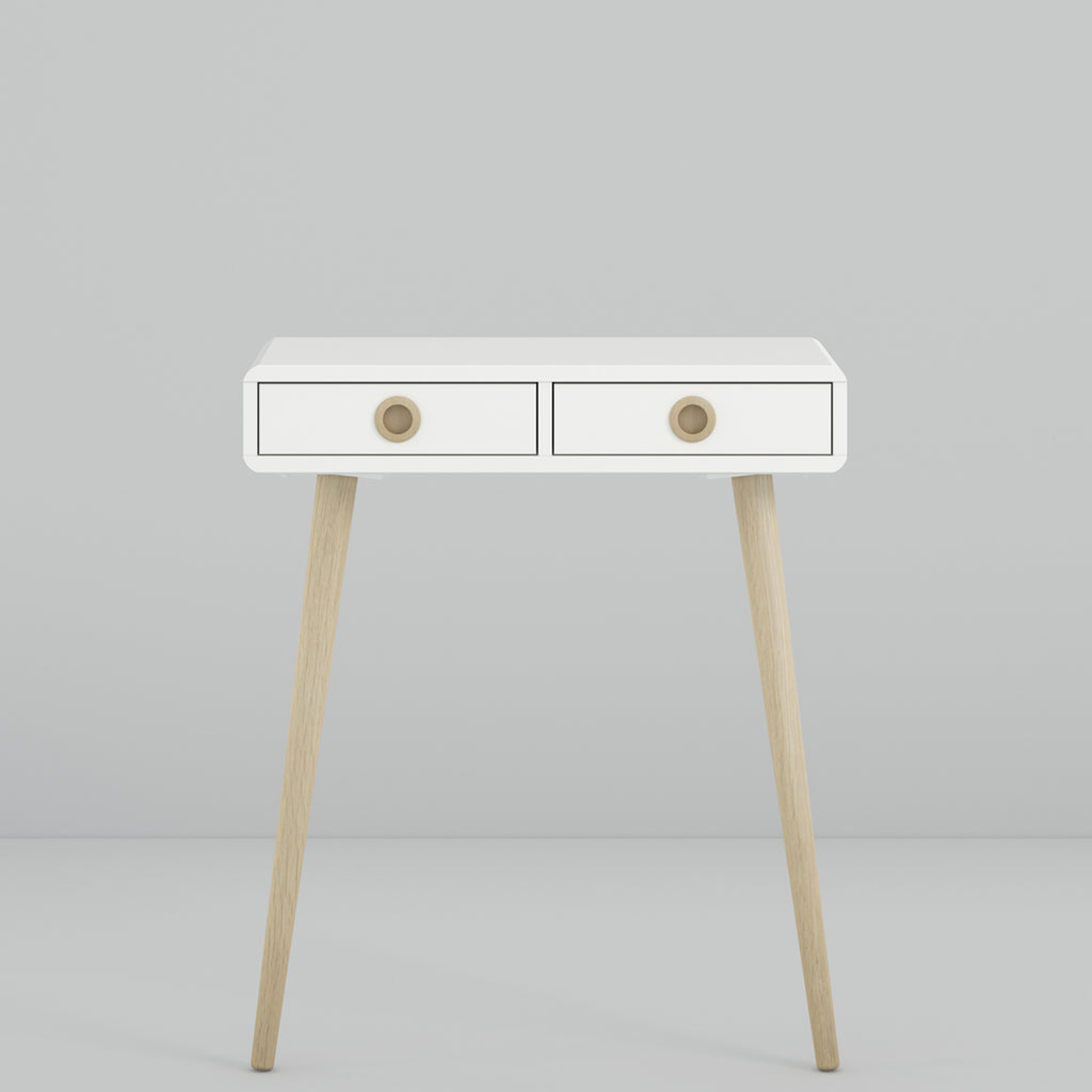 Softline Low Hall Table in Off White