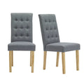 Roma Chair Grey (Set of 2)