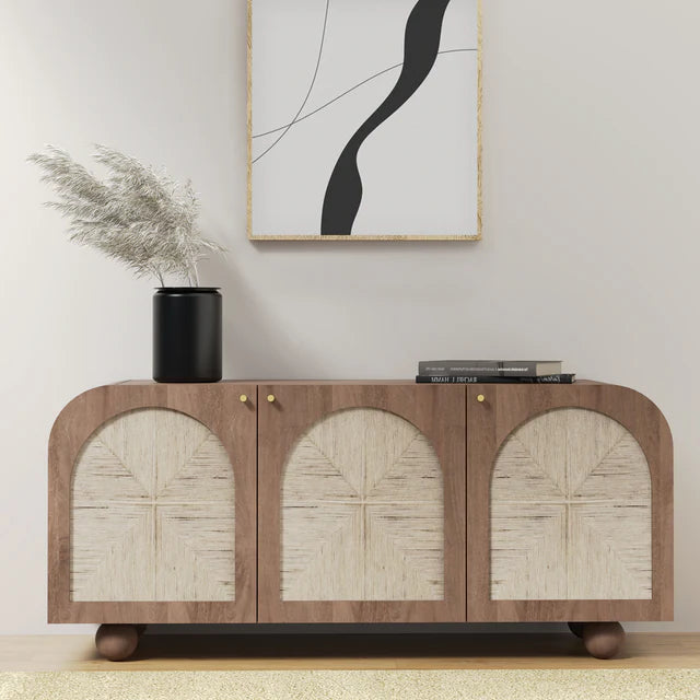 Jungle Three Door Cabinet Sideboard