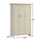 Lisbon 2 Piece Set 3 Door Wardrobe 3+4 Chest