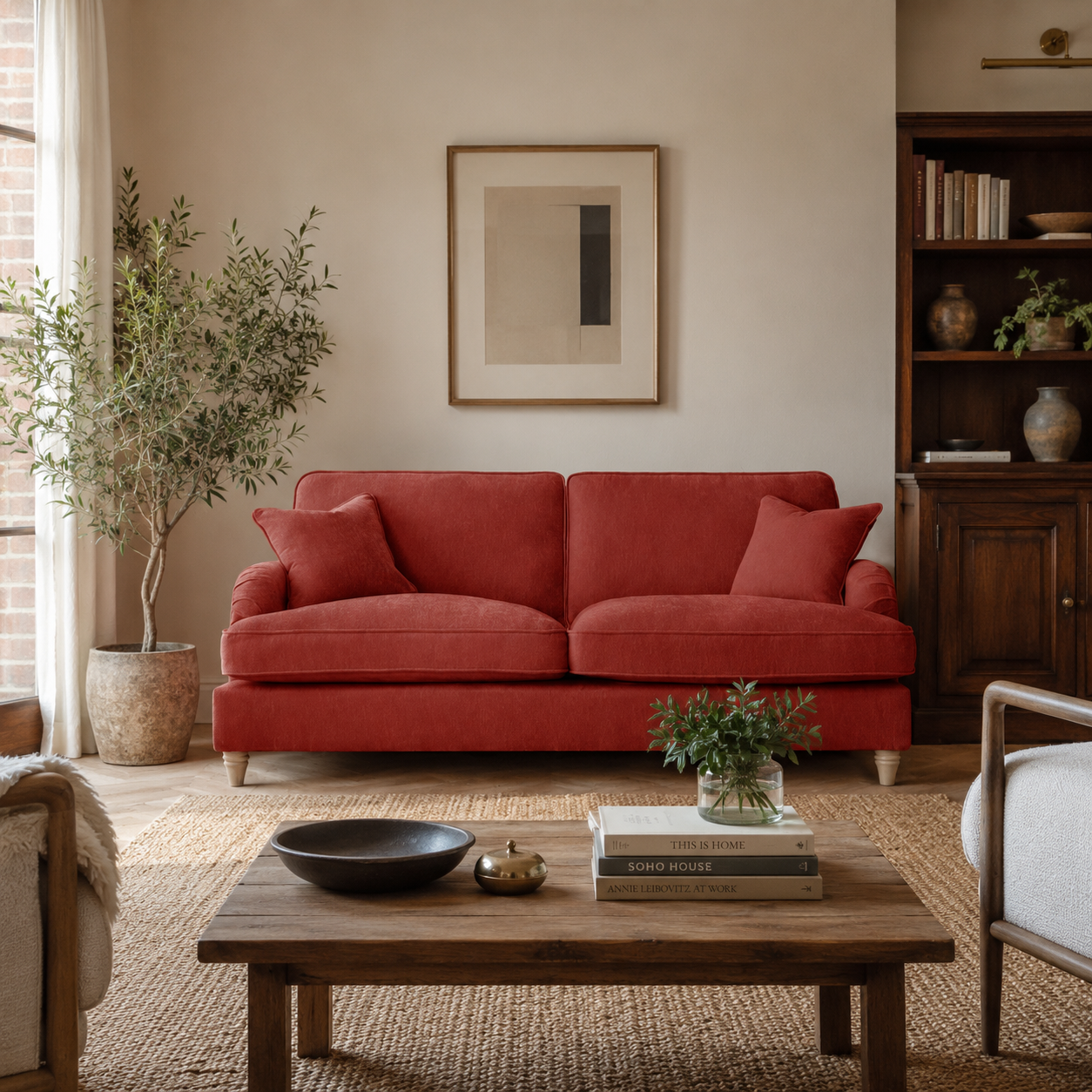 3 Seater Sofa Manhattan Apricot The Great Sofa Company | Piper | Vienna | Arthur | Emeline | Swift | Morris