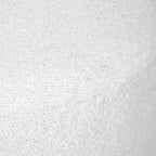 Sassari BouclÃ© Fabric Cylinder Pouffe