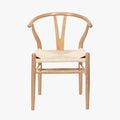 Quinn Natural Beech Wood and Natural Paper Rope Dining Chair