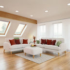 Rupert Sofa Beige 2 Seater