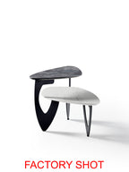 Imperia 2 Tier Small Asymmetrical Ceramic Coffee Table