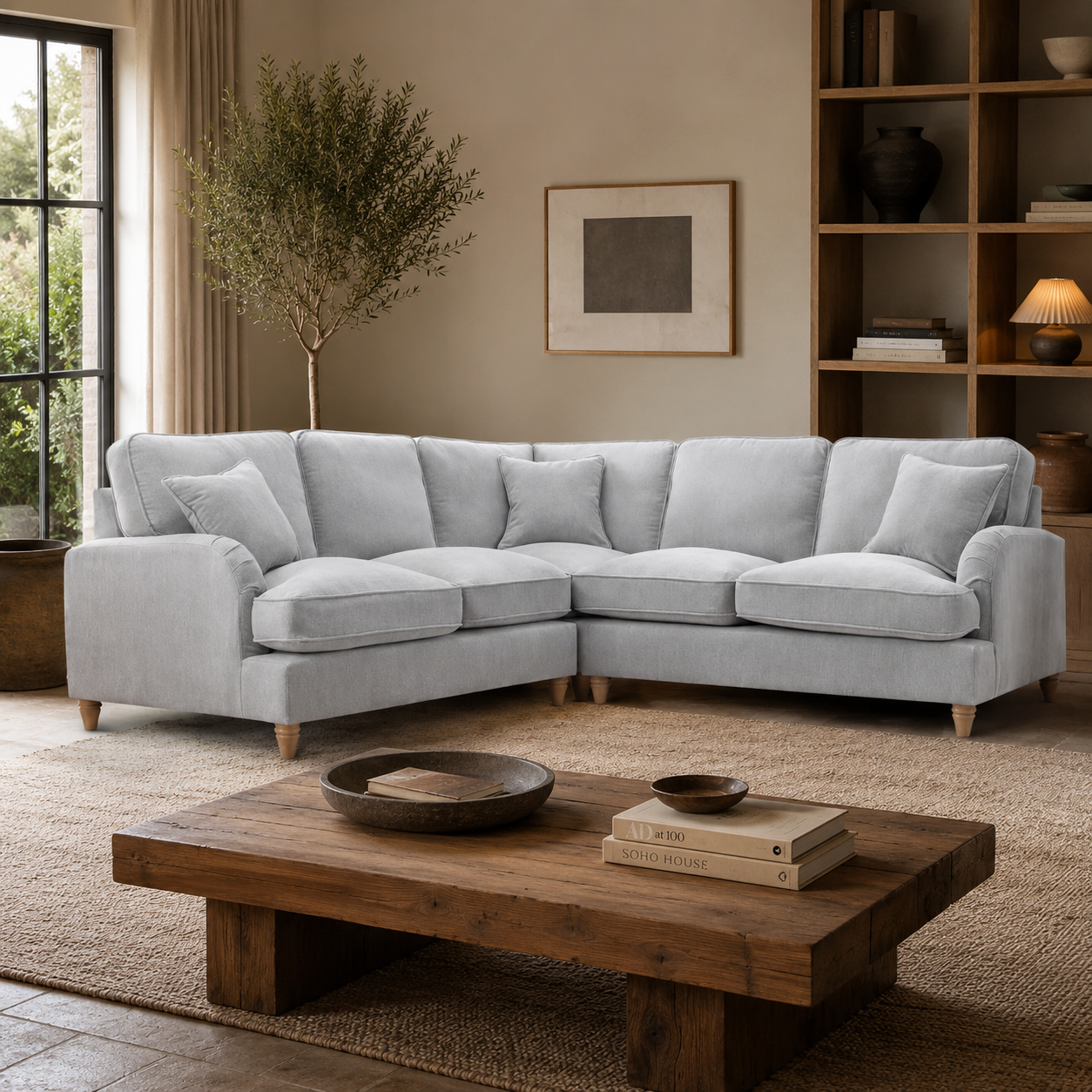 2 Corner 2 Manhattan Ice The Great Sofa Company | Piper | Vienna | Arthur | Emeline | Swift | Morris