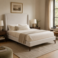 Asteria Stone Textured Weave King Size Denver Bed