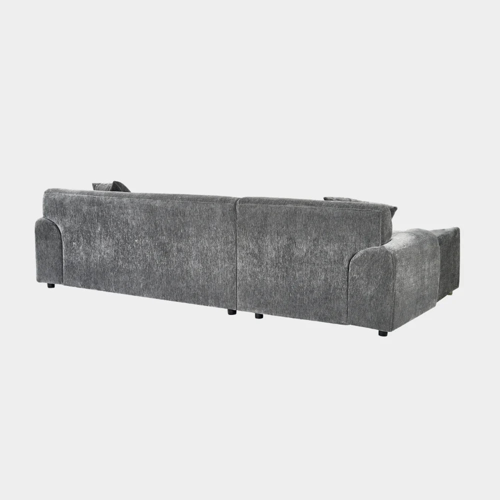 Modena Sofa Charcoal Right Hand Corner