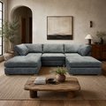 Model 49 - U shaped Sofa Enzo Navy