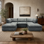 Model 49 - U shaped Sofa Enzo Navy