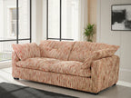 Quetta Sofa Rust Beige 3 Seater